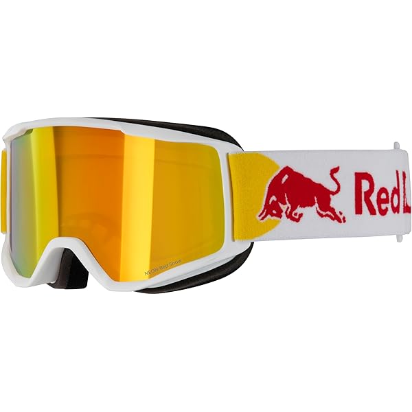 Amazon.com: Red Bull Spect Eyewear Snow Goggle JAM-06, blue/brown